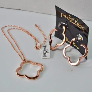 PARK LANE JOYRIDE PIERCED EARRINGS NECKLACE SET